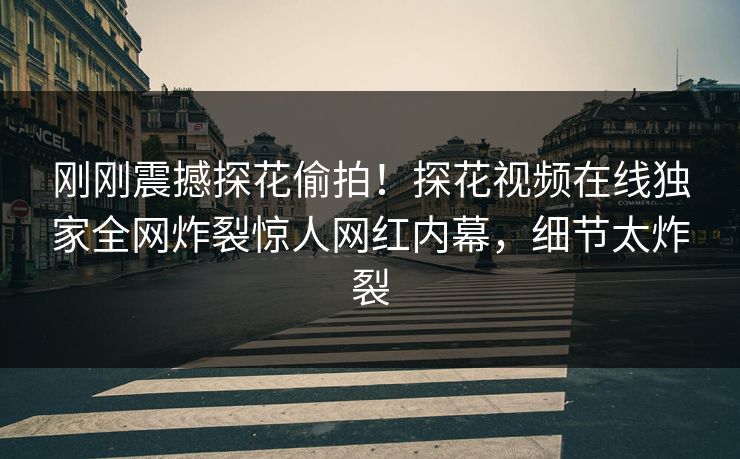 刚刚震撼探花偷拍！探花视频在线独家全网炸裂惊人网红内幕，细节太炸裂