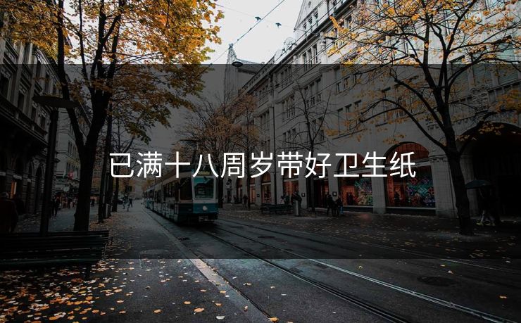已满十八周岁带好卫生纸